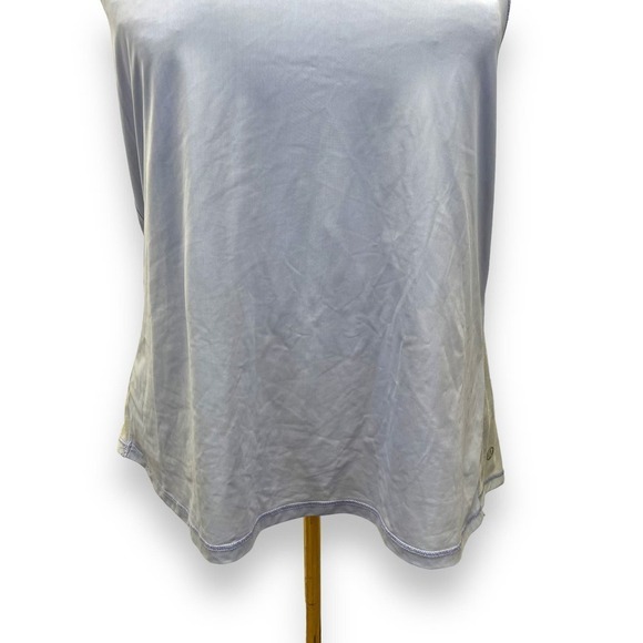 Lululemon Tank Womens 4 Hydrangea Blue Two With One Singlet Lightweight - Picture 4 of 15